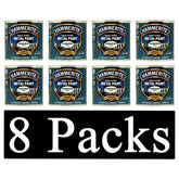 8X Hammerite Hammered White Paint 250ml Tin Paint